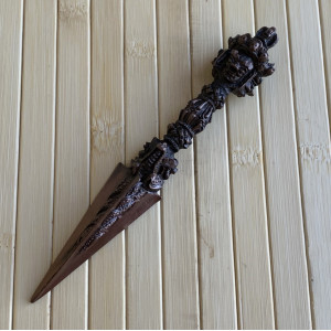 Пуэрное шило-нож из медного сплава в старом стиле бронза